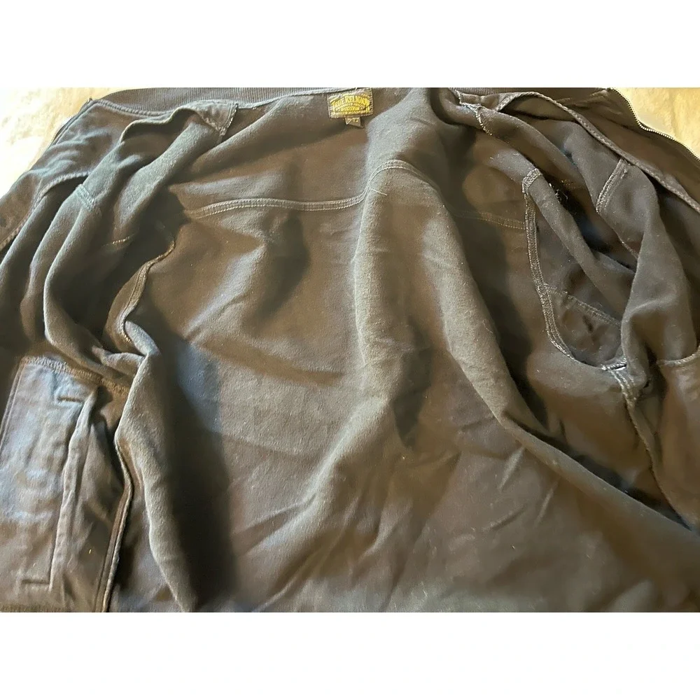New! TRUE RELIGION‎ MEN'S RUNNER ZIP JACKET Size 3XL  XXXL Black NWT Retail $228
